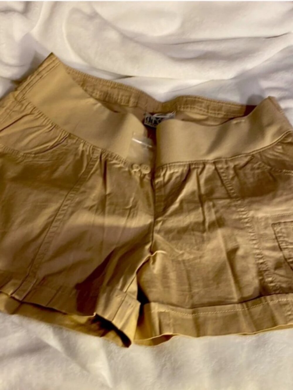 NEW Large UnderBelly Maternity Shorts DUO